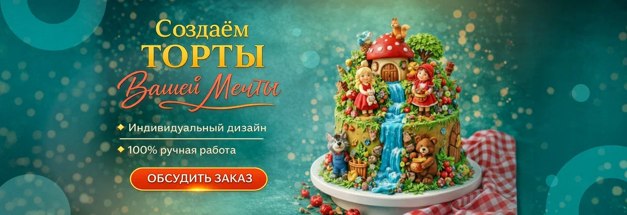 Создаем торты на заказ